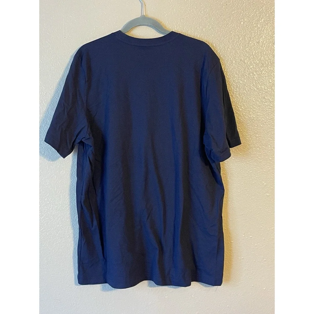 Men's XL NWOT New York‎ Islanders Adidas Short Sleeve Shirt Navy